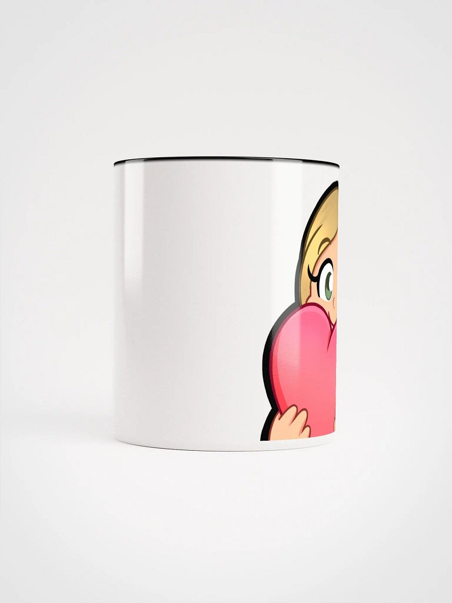 Cide Heart 11 oz Ceramic Mug with Color Inside product image (5)