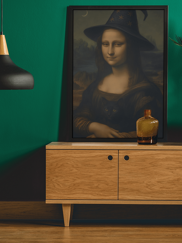 The "Mona Witcha" Framed Poster product image (1)