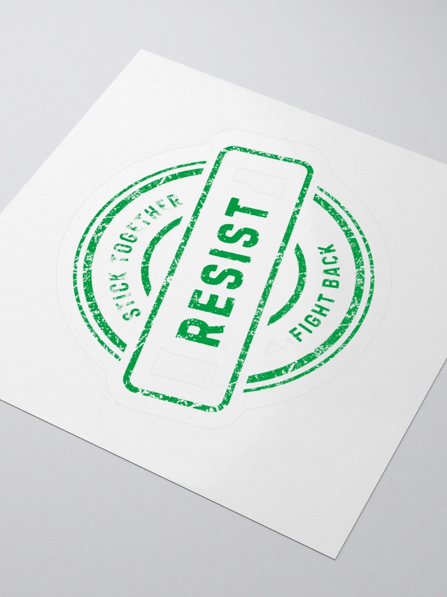 Resist Together Kiss Cut Stickers product image (3)