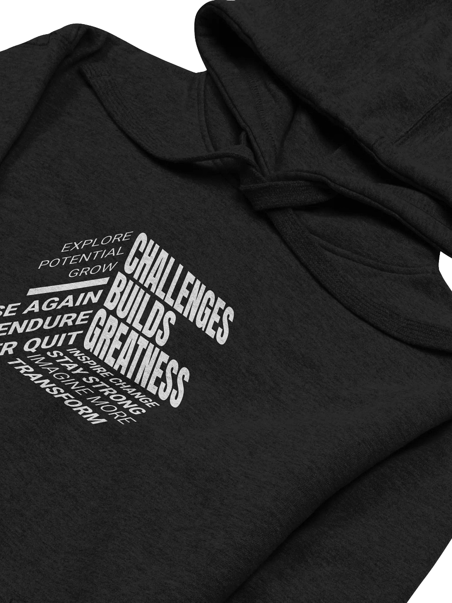 Motivational Isometric Unisex Hoodie product image (3)
