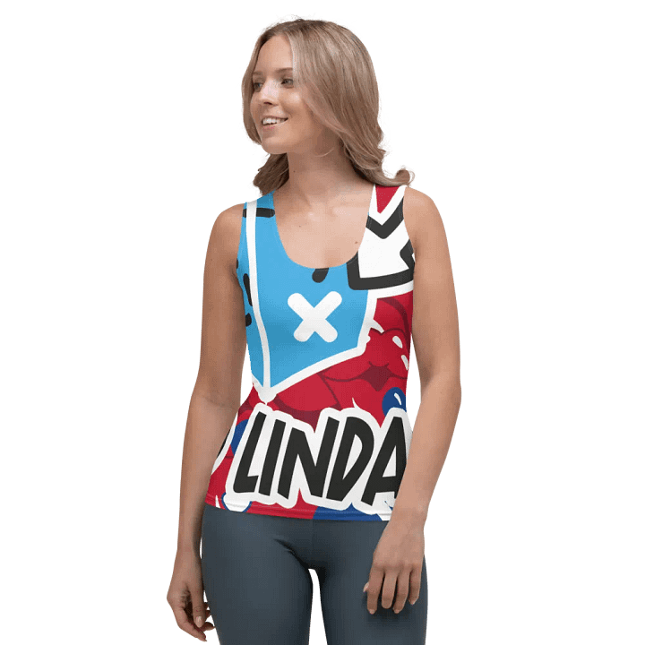 Wanderlust Path Women's Tank Top Lips and Hearts! product image (1)