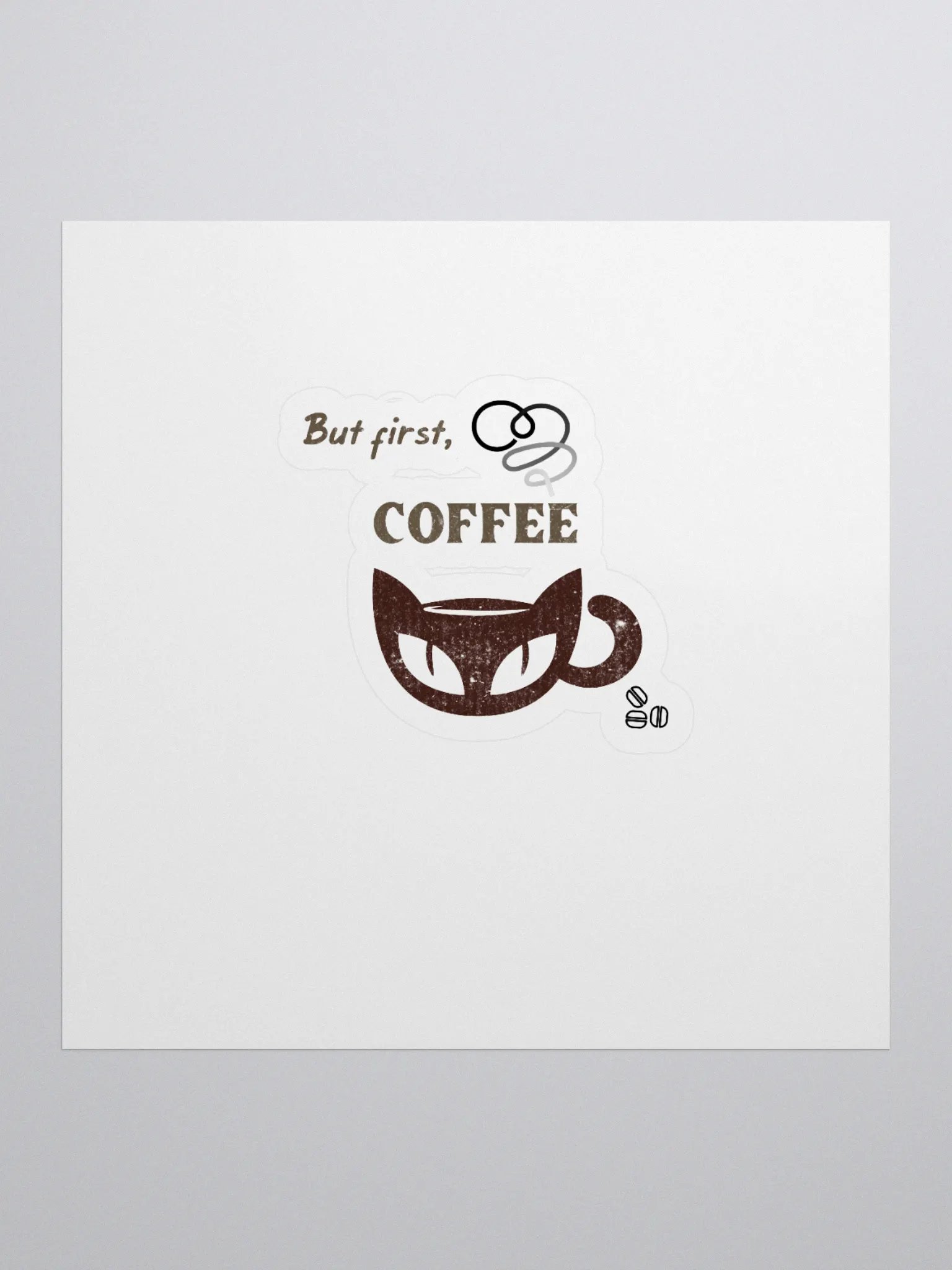 But First, Coffee sticker product image (1)