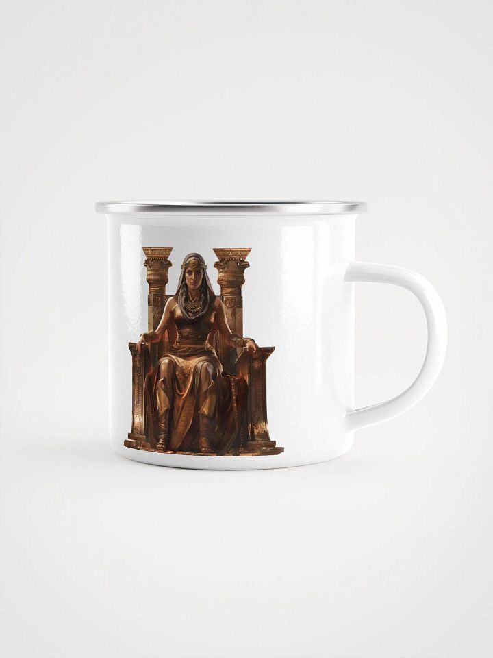 Hera - The Queen of the Gods in Greek Mythology Enamel Mug product image (1)
