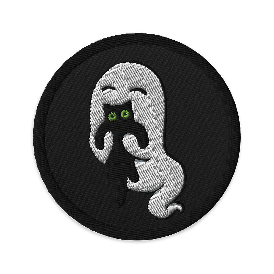 Ghost Kitty Embroidered Patch product image (1)