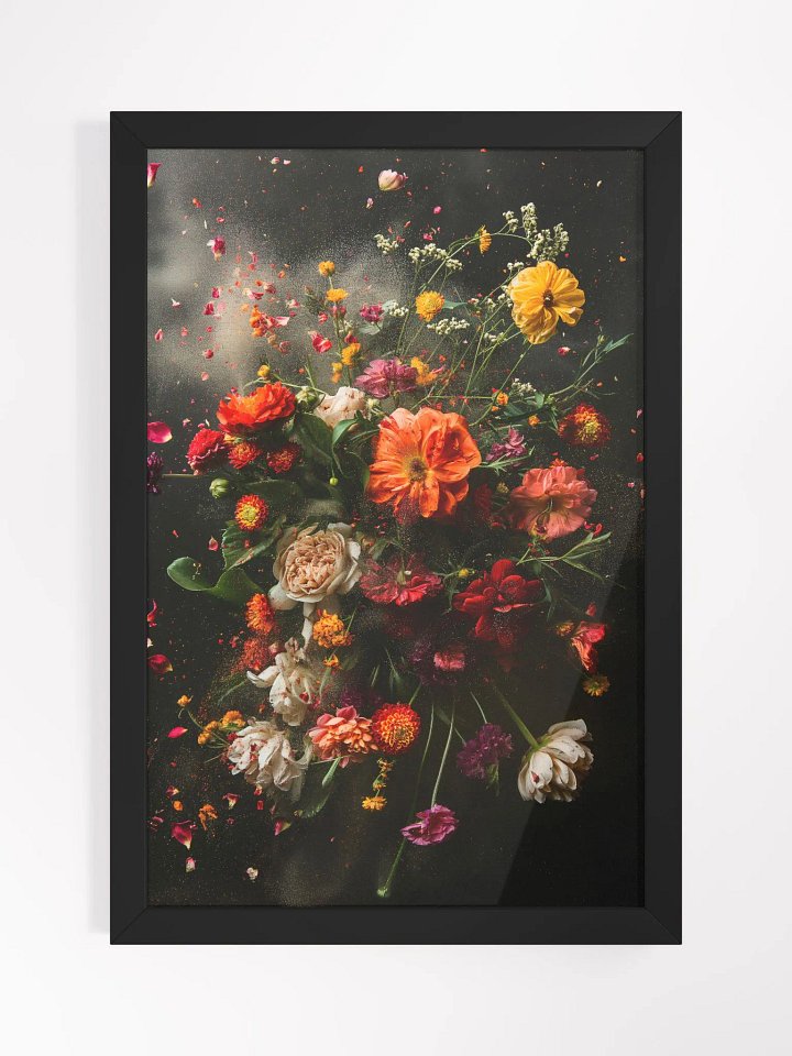 Floral Explosion - Unique Framed Posters for Distinctive Decor product image (1)