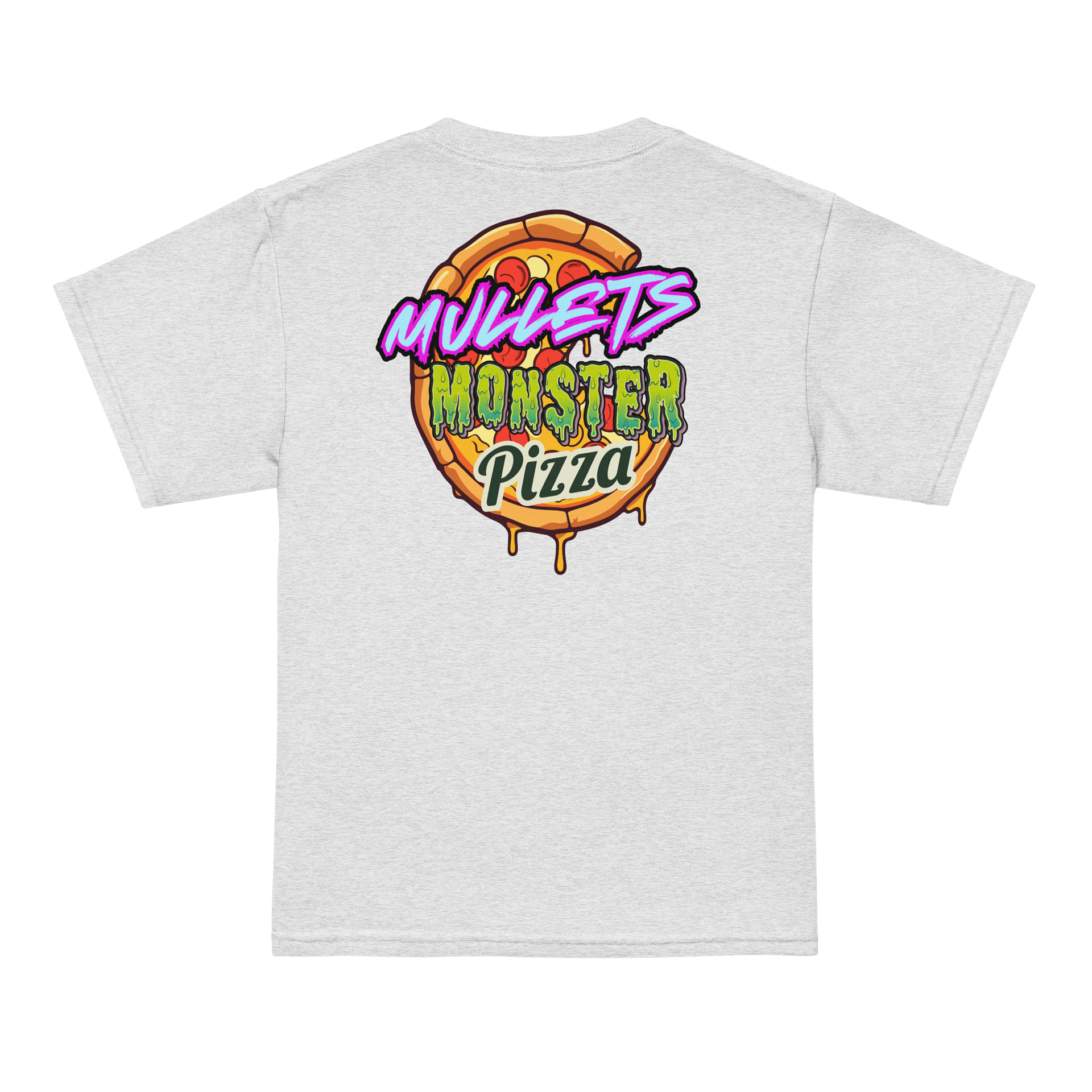 Gildan Youth Sports Tee : MULLETS MONSTER PIZZA product image (35)