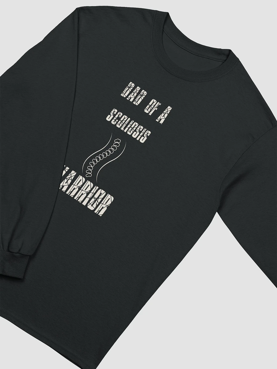 Dad of a Scoliosis Warrior Long Sleeve Tee product image (7)