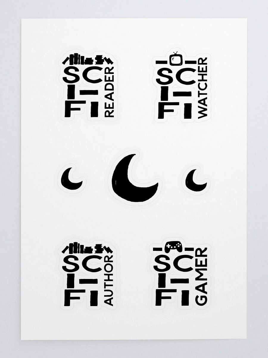 Sci-Fi Lover Sticker Sheet product image (3)