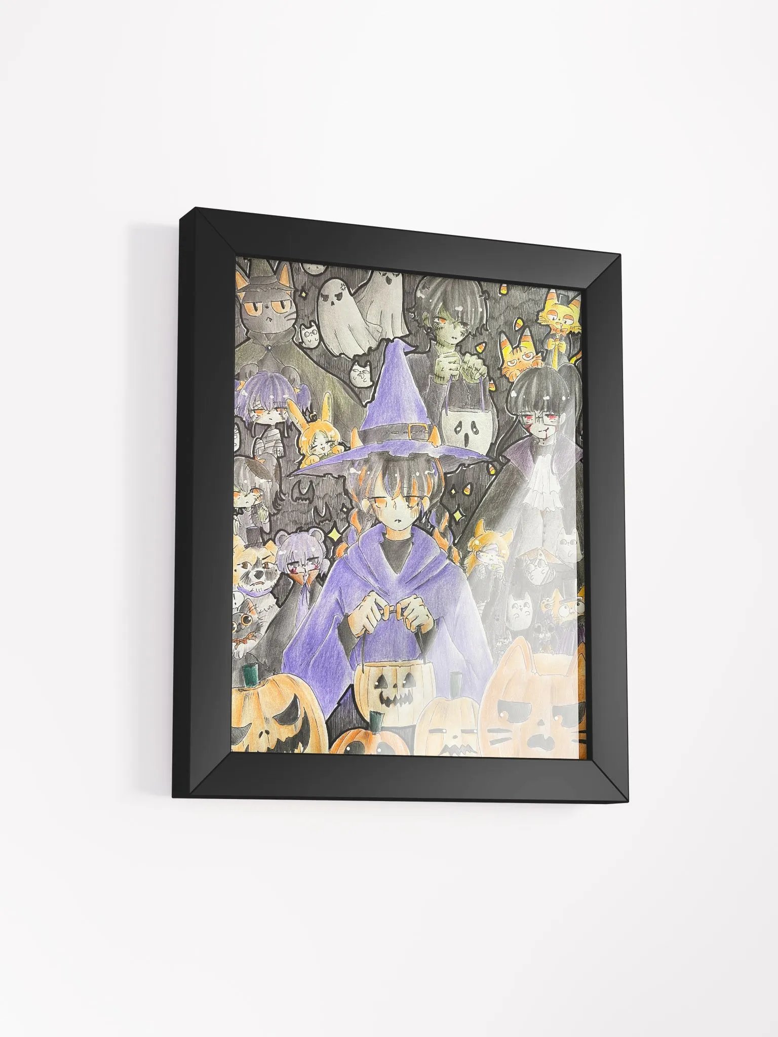 Trick or Treat - Framed Matte Poster product image (7)