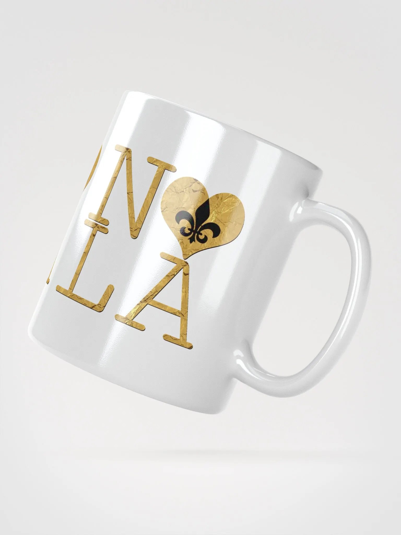 I LOVE NOLA **BIGSHOT MUG** (GOLD WRAP FULL) product image (2)