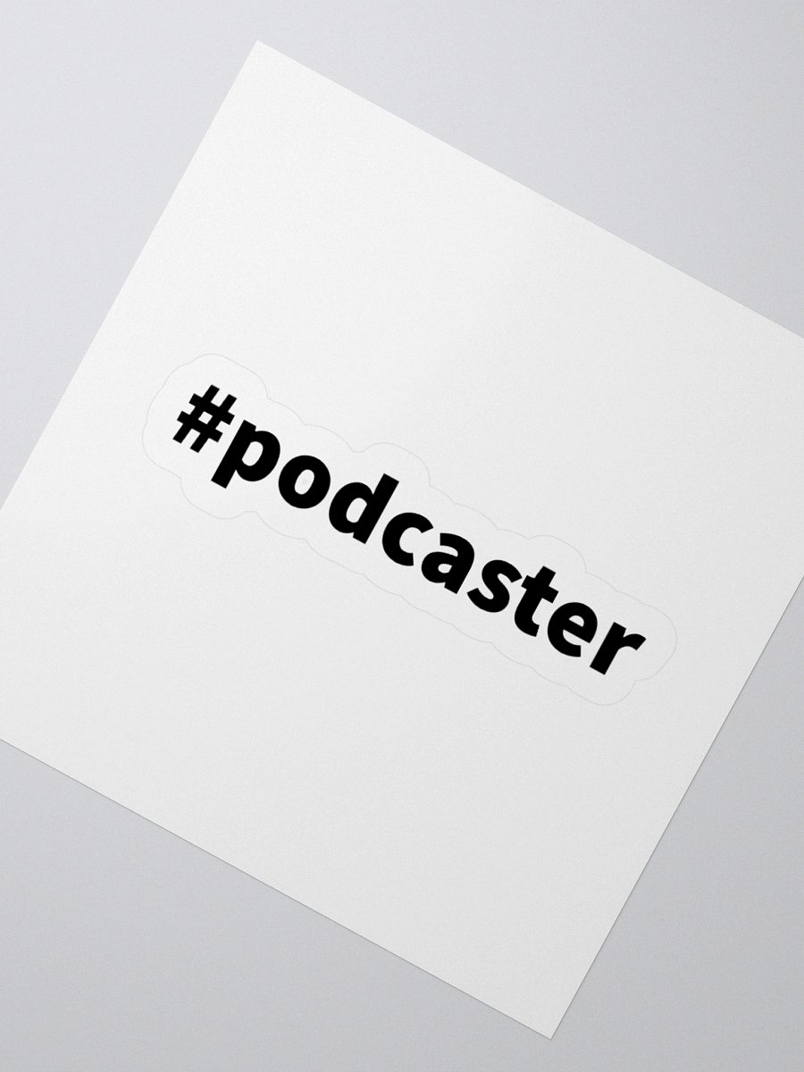 Podcaster Hashtag Sticker product image (2)