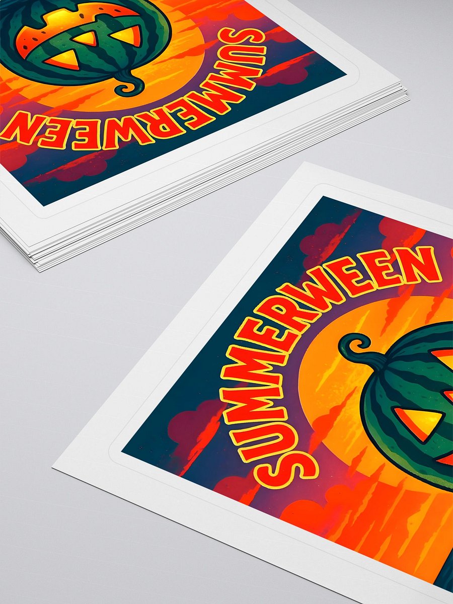 Summerween Premium Sticker product image (4)