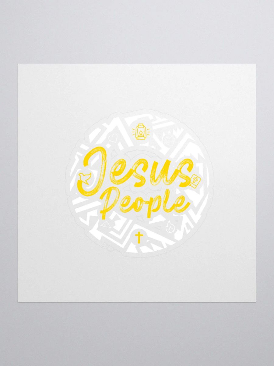 JESUS PEOPLE standard Vinyl Sticker product image (2)