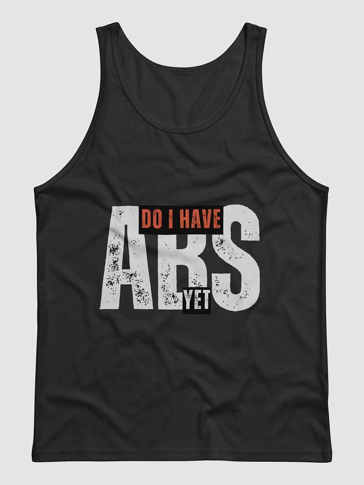 Abs Workout Tank Top Unisex I Funny Quote Jersey I Gym Wear product image (2)