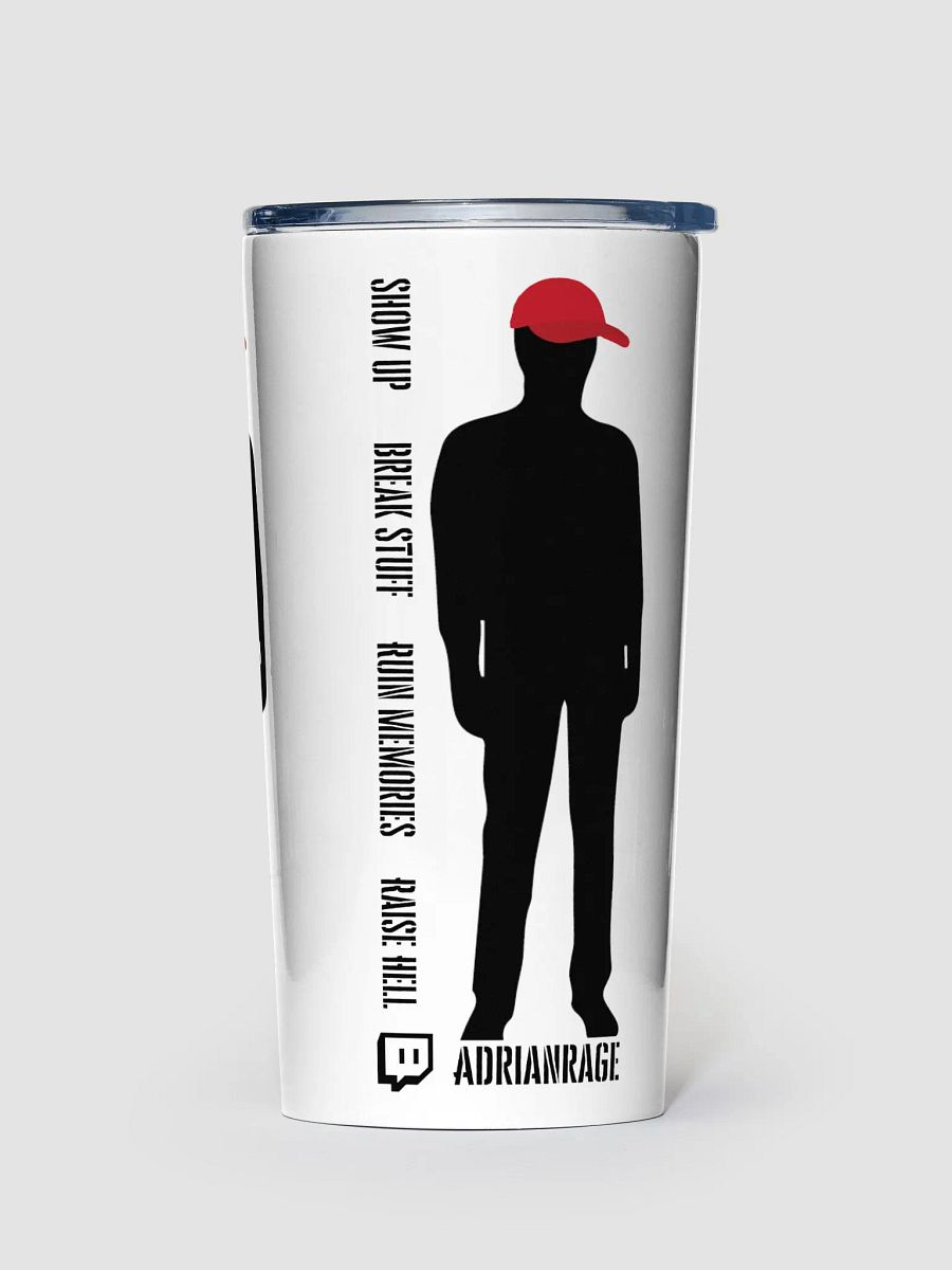 Minimalist Red Hat Tumbler product image (1)
