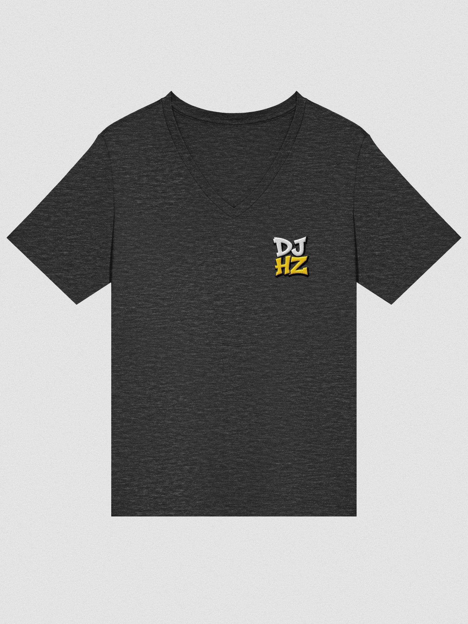 DJ HZ Embroidered Women's V-Neck T-Shirt product image (3)