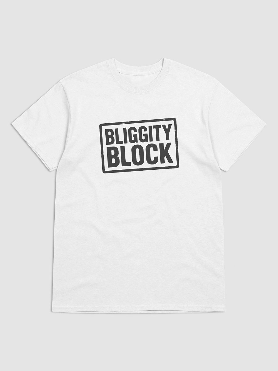 “Bliggity Block” Black Stamp Tee product image (1)