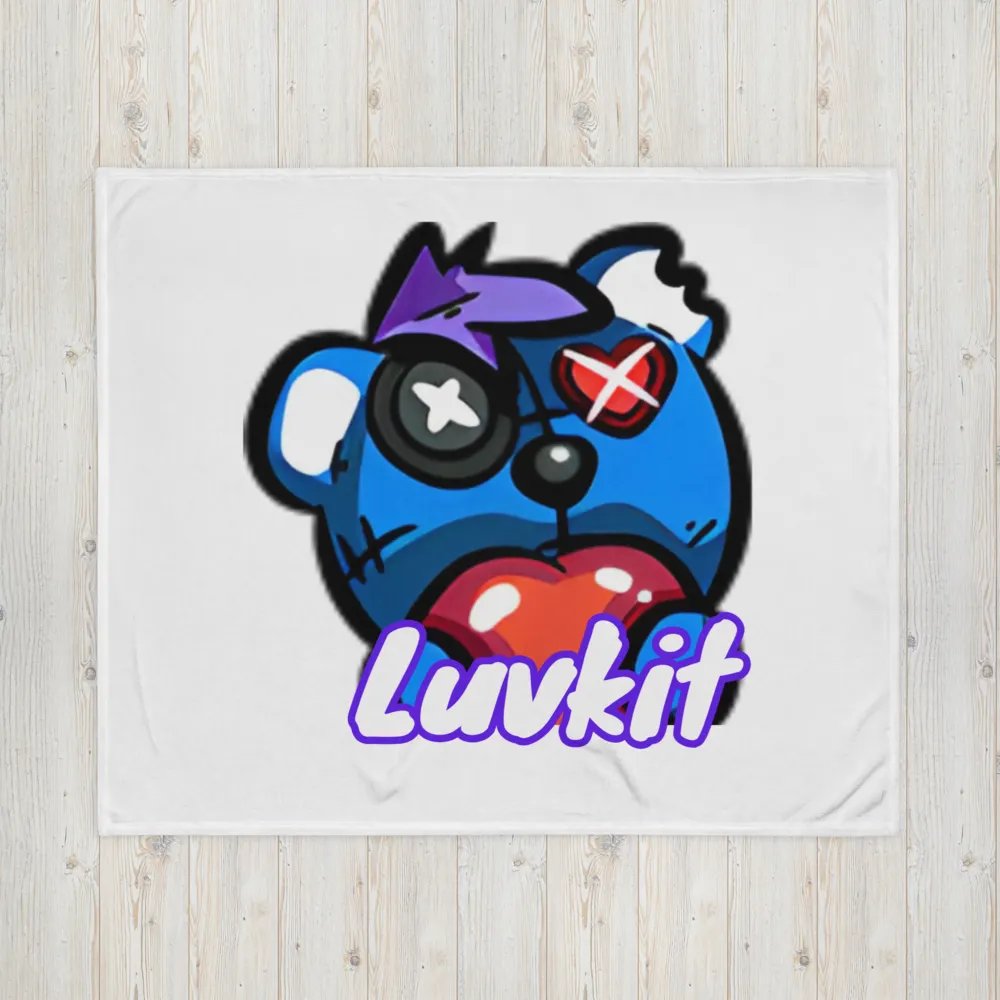 Whimsical Patchwork Bear Throw Blanket product image (16)