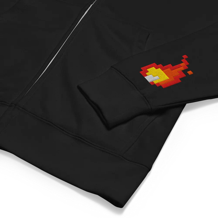 Phlare Flame Fleece Zip Up Hoodie product image (1)