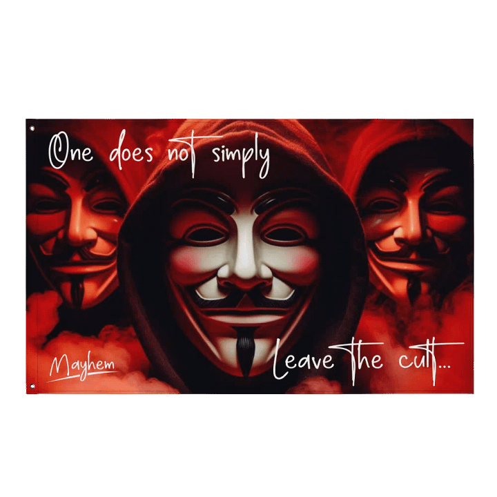 One Does Not Simply Leave The Cult Flag product image (1)