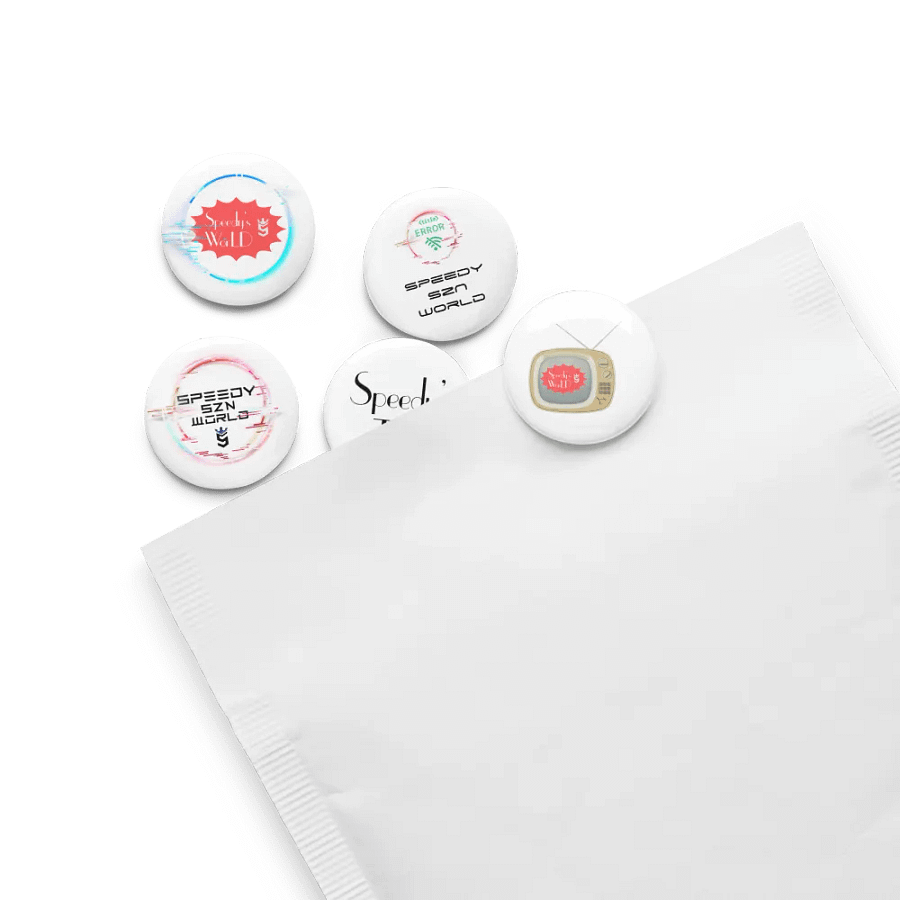 Glitch W0rLD Pins product image (13)