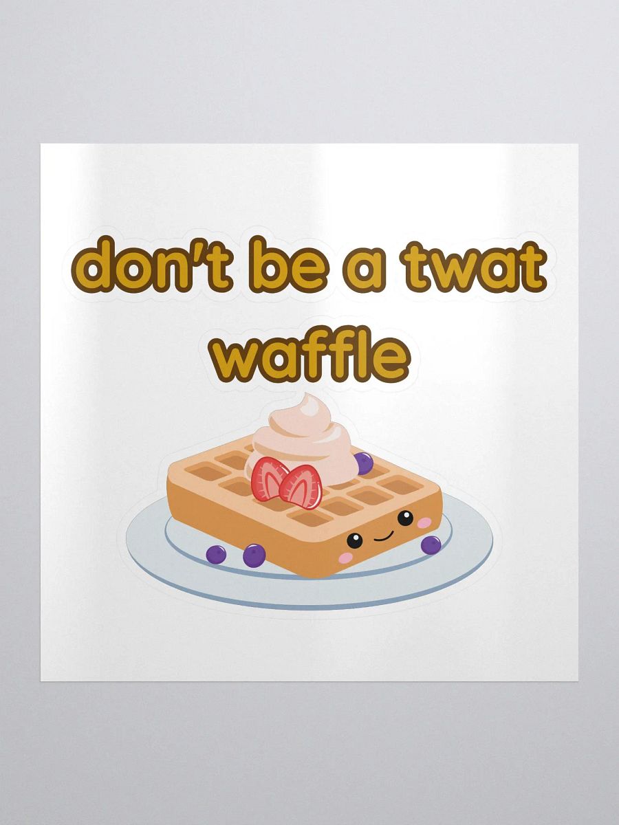 twat waffle sticker product image (1)