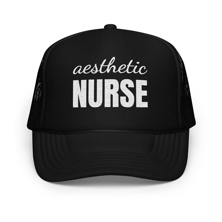 Aesthetic Nurse - Embroidered Trucker Cap Hat product image (1)