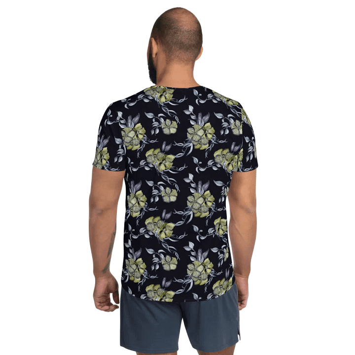 Gothic Flower | Men´s Athletic T-Shirt product image (2)