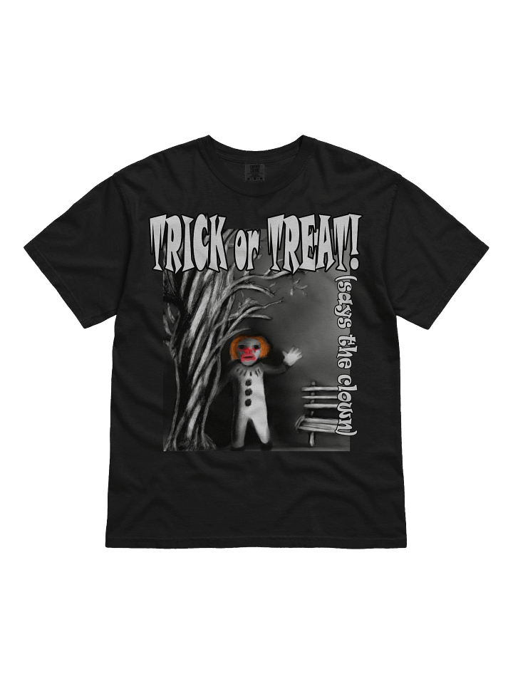 Spooky Clown Trick or Treat T-Shirt product image (1)