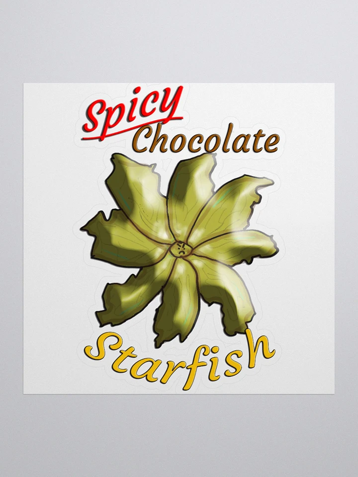 Spicy Chocolate Starfish Sticker product image (1)