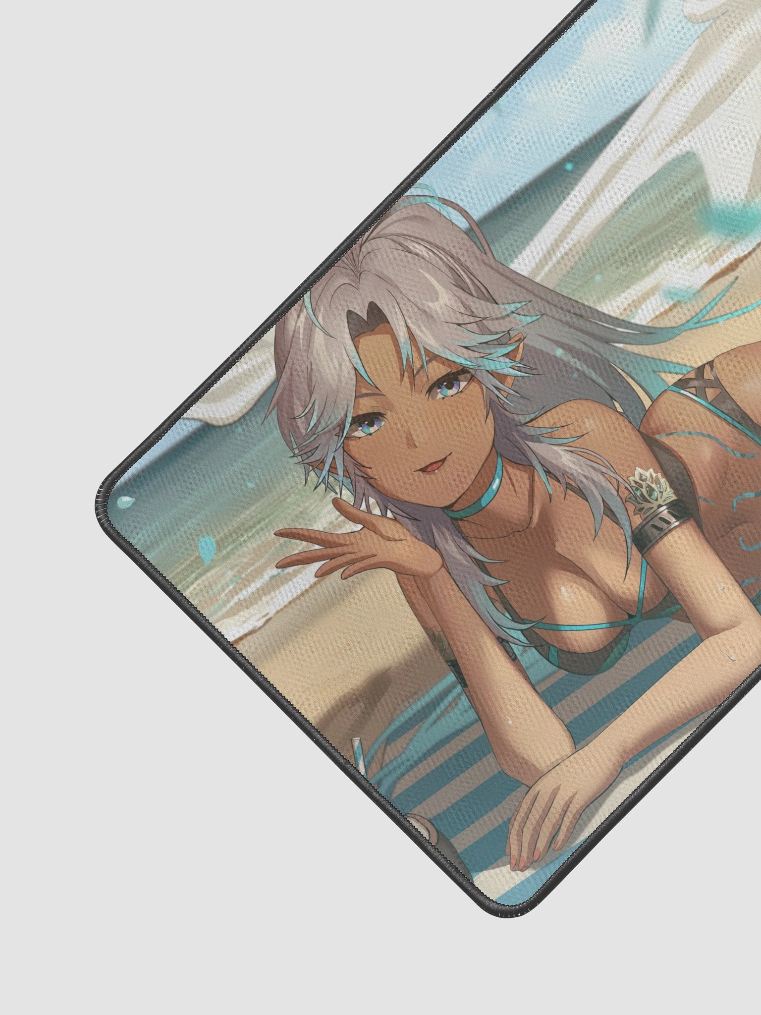 Twilight Drift: Tidesong Desk Mat 12" x 18" product image (2)