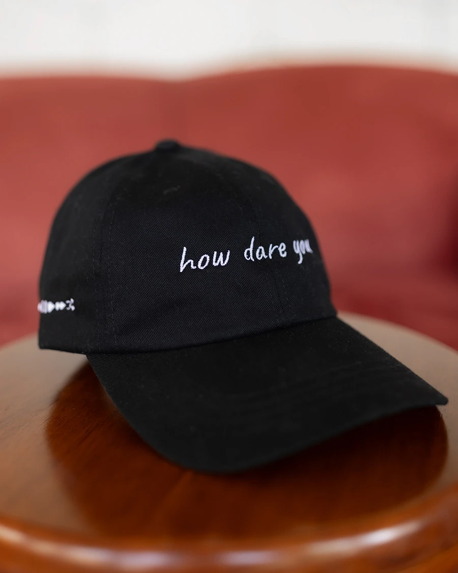 How Dare You Hat - Black product image (2)