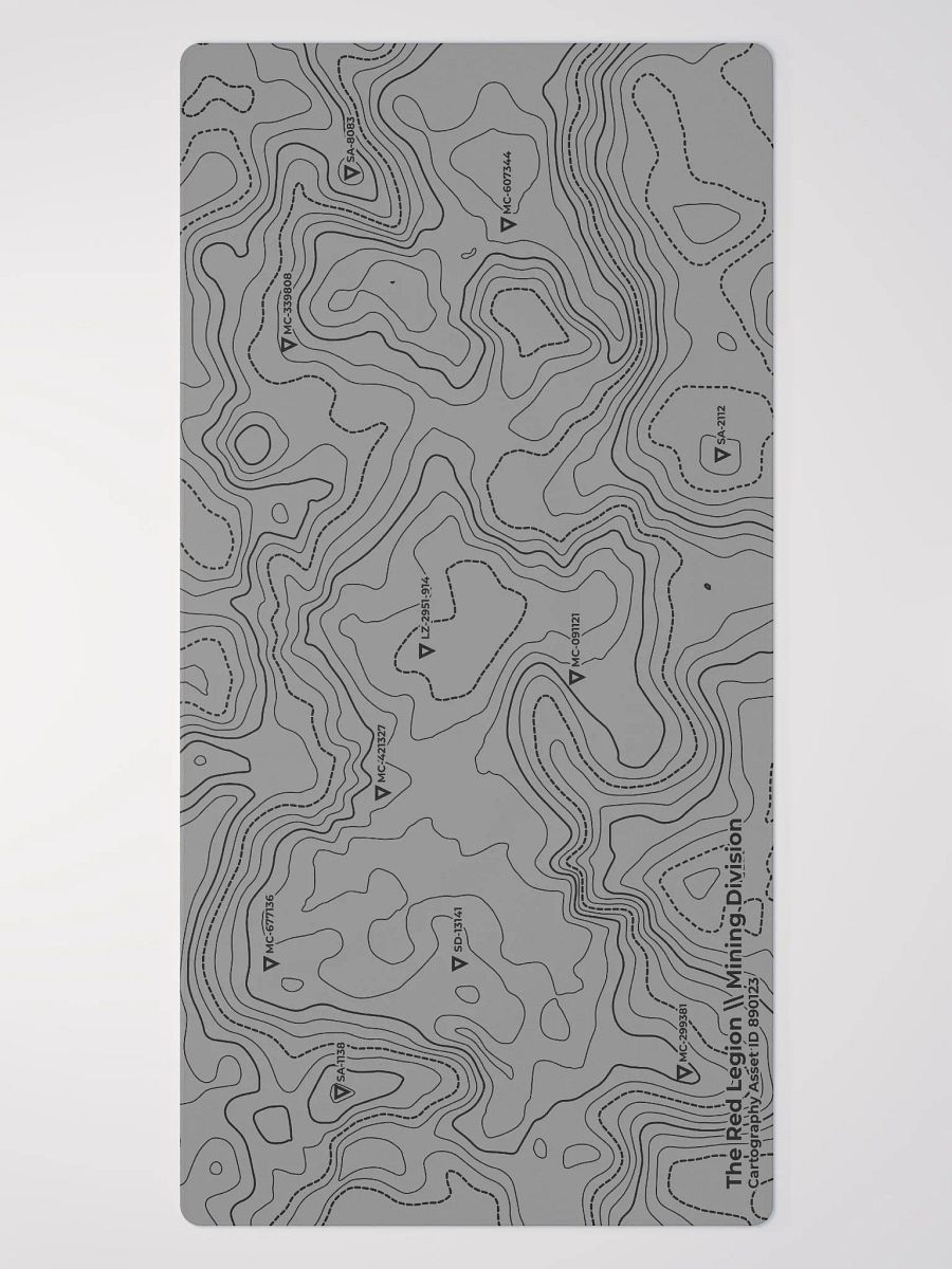 Topographic Deskmat product image (3)