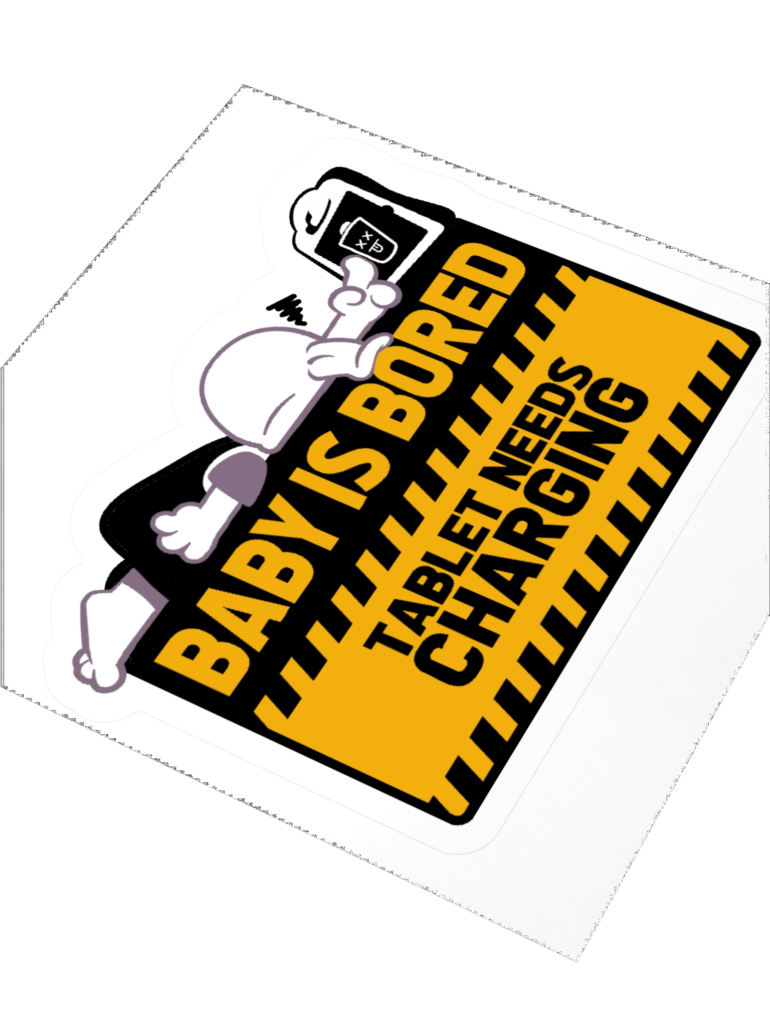 Baby is Bored: Tablet Needs Charging product image (3)