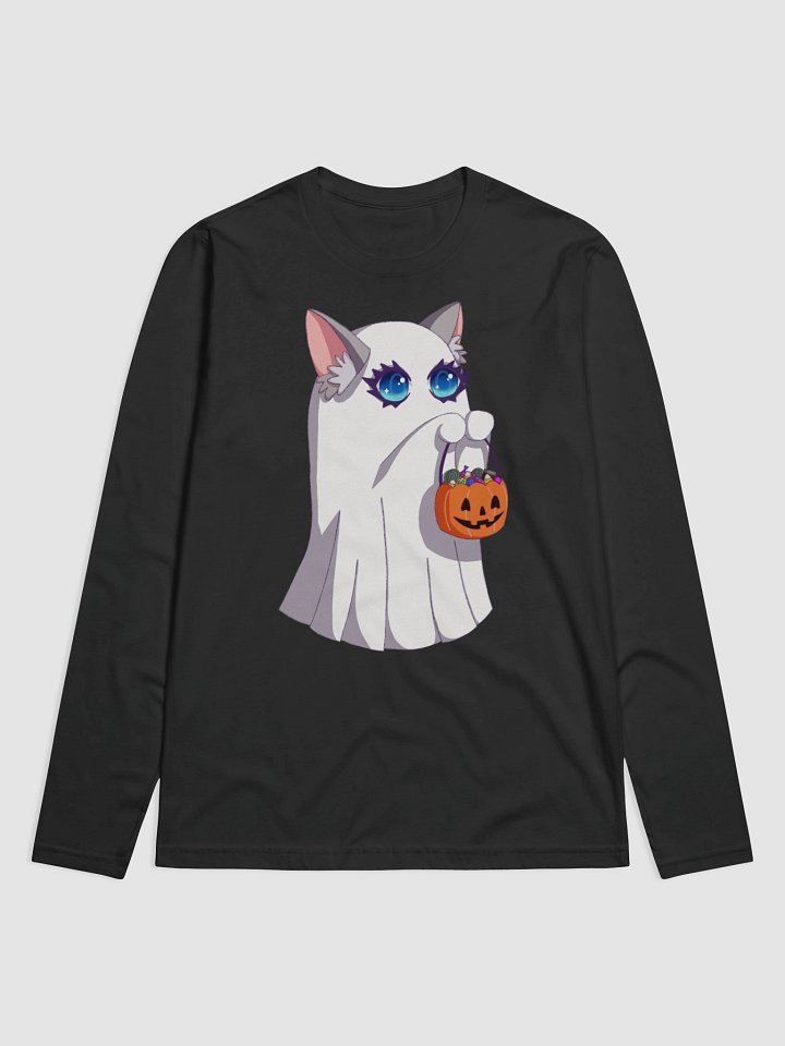 Trick-or-Cat Long Sleeve T-Shirt product image (1)