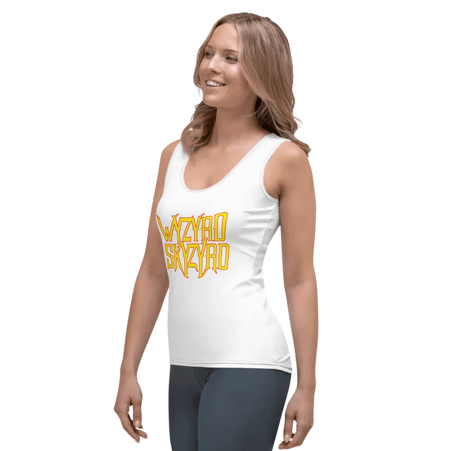 Wyzyrd Skyzyrd Logo All-Over Print Women's Tank Top product image (3)