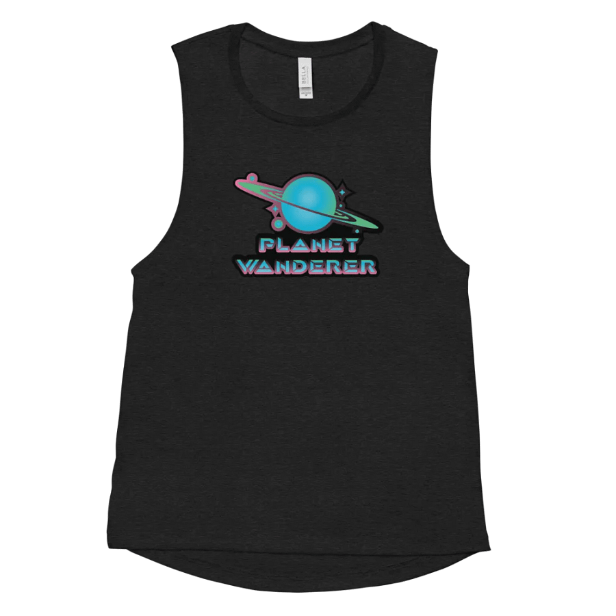 Planet Wanderer logo Women's Flowy Tank top product image (11)
