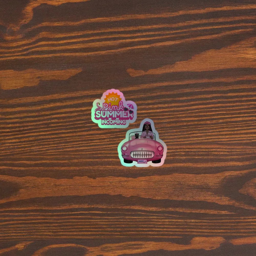 Hot Pink Summer Stickers product image (3)