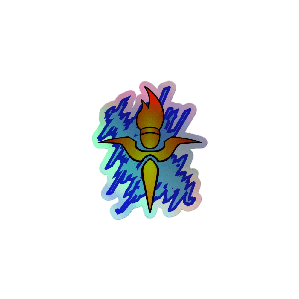 HOLOGRAPHIC LOGO STICKER product image (1)