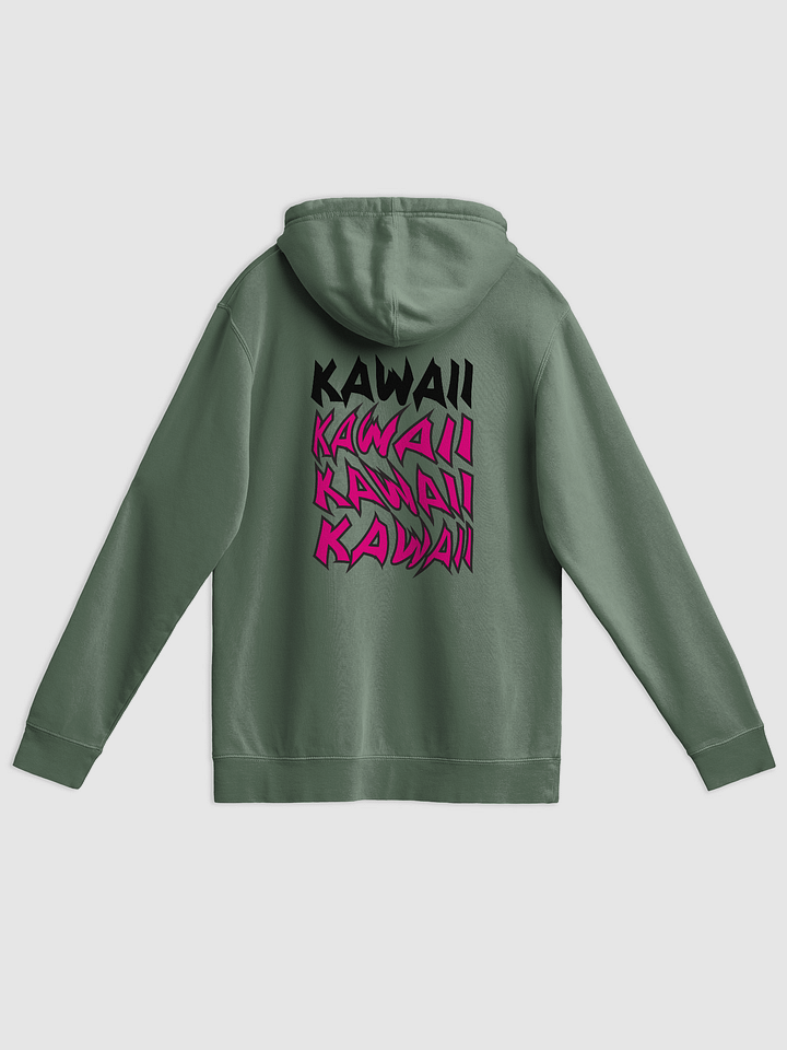 BUIII Kawaii Pink Premium Vintage Hoodie product image (11)