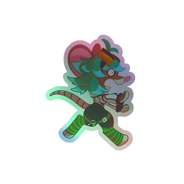 Run Fladarne Run Holo Sticker product image (2)