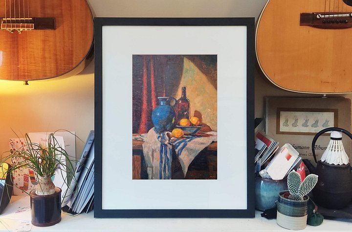 251008 Still Life with Blue Jug Study Original product image (2)