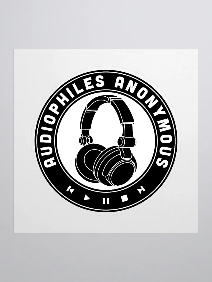 Audiophiles Anonymous Retro Sticker product image (3)
