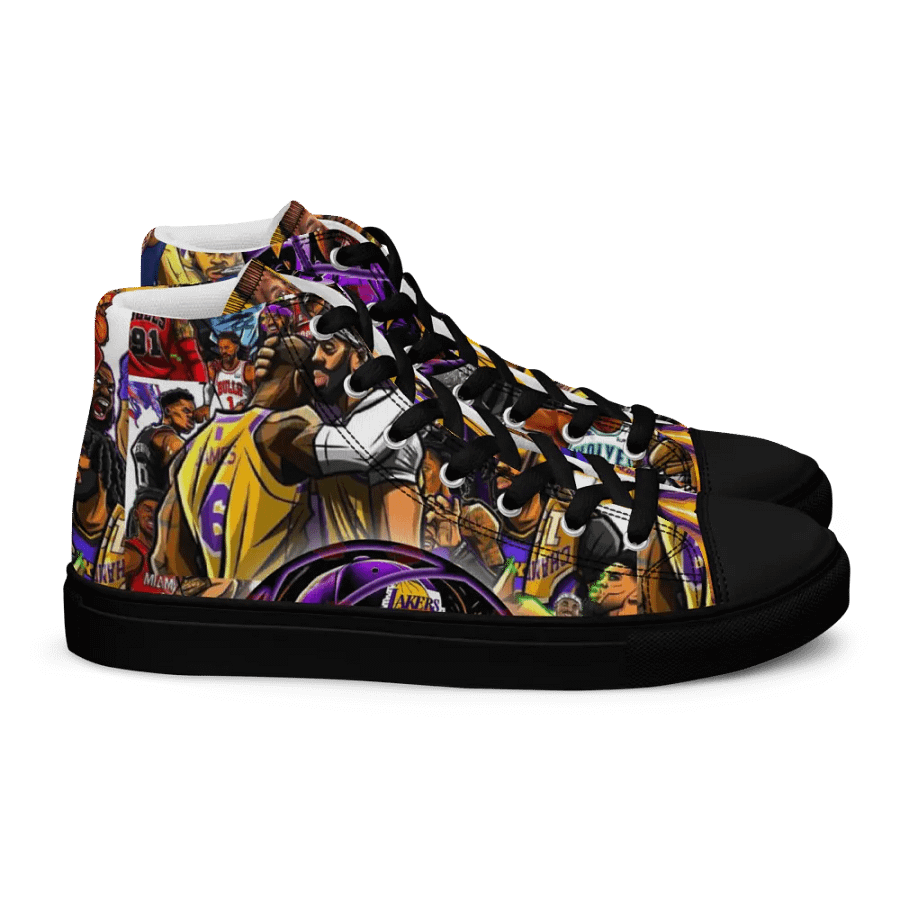 NBA Legends High Top Canvas Shoes product image (2)