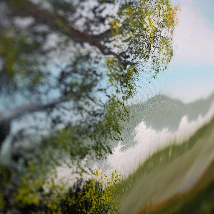 The Reach Between Worlds (Comission/Original) 24x48 Canvas product image (2)