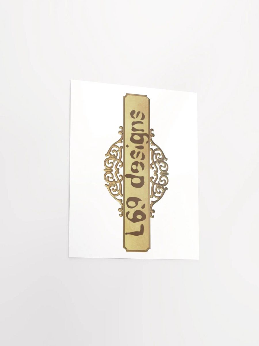 SIXTY NINE DESIGNS gold banner product image (3)