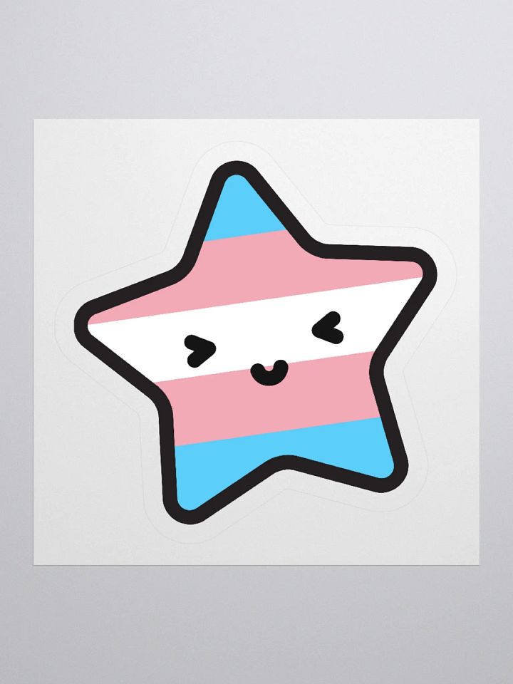 Lucy Trans Pride Sticker product image (1)