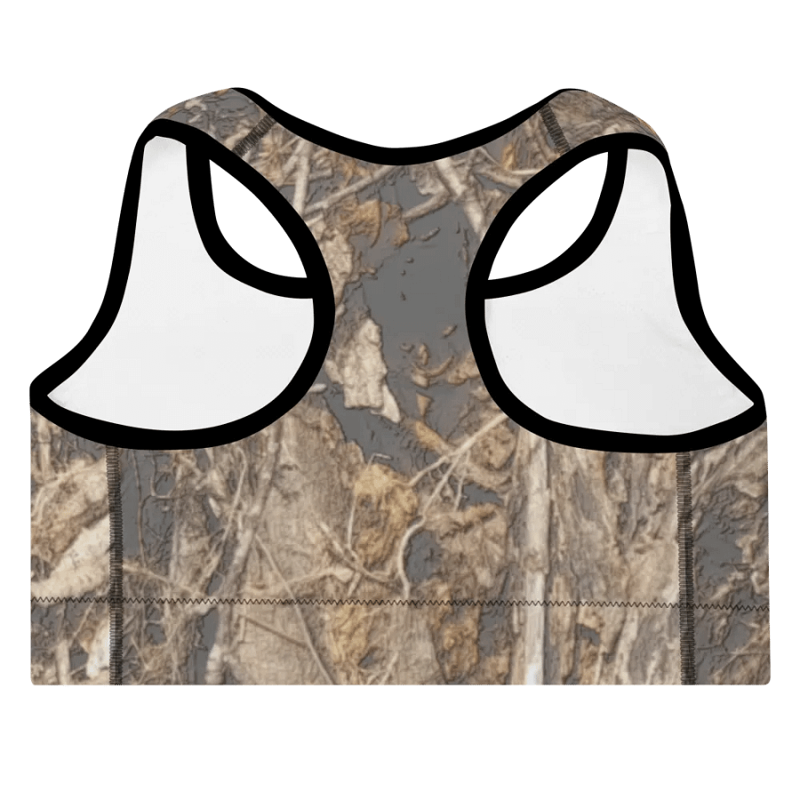 Padded Sports Bra - Dead Split - It Happennnns Camo product image (7)