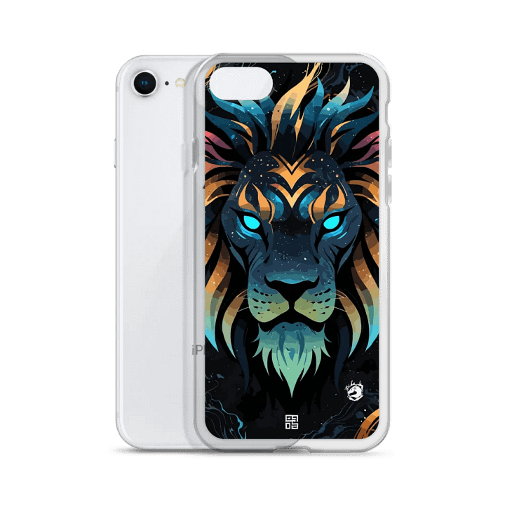 Space Colorful Lion iPhone® Case product image (51)