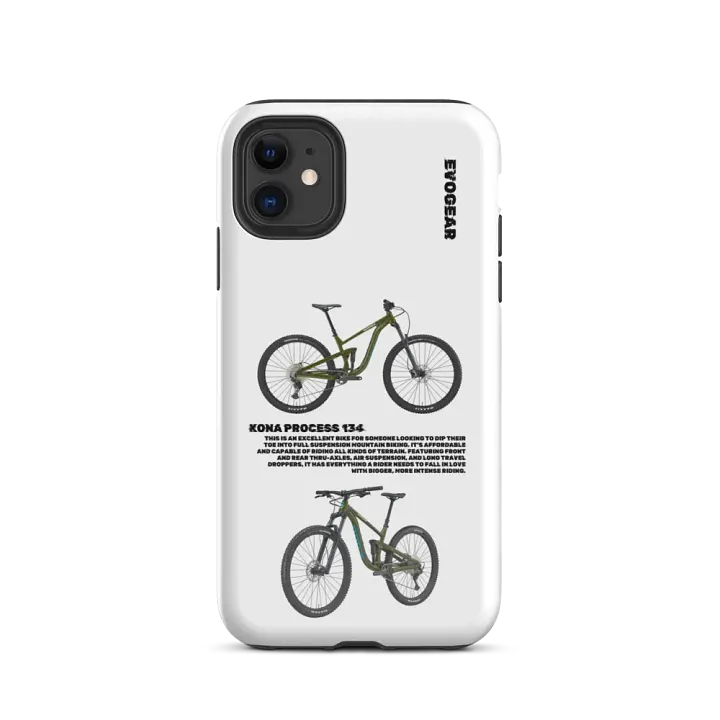 White Kona Process 134 iPhone Case product image (2)
